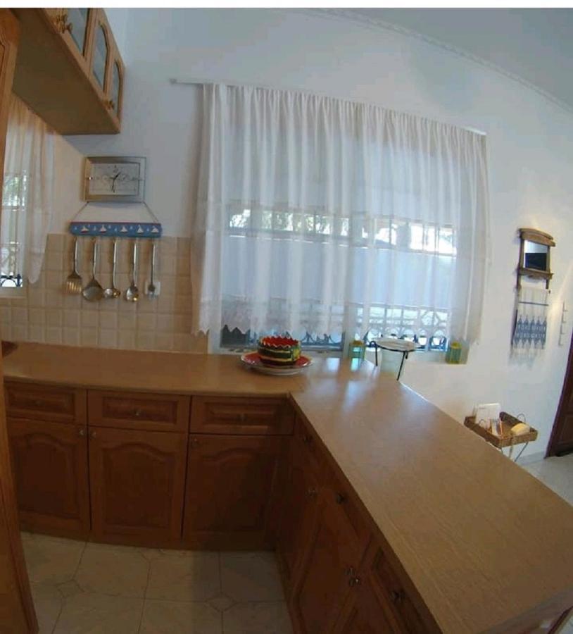 Blue & White Maisonette Over The Sea Near Sounio Sounion Exterior photo